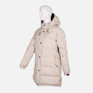 FXDA Navigating Lhotse Long Satin Ladies Jacket Winter Casual Blouson Warm Impermeable a prueba de viento Features Knitted Logo Collars - Product Image 5