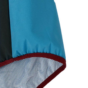 Veste coupe-vent à capuche personnalisée en gros meilleur design imprimé par sublimation pour une utilisation en extérieur nouvel état traitement des tissus nouveau - Product Image 4