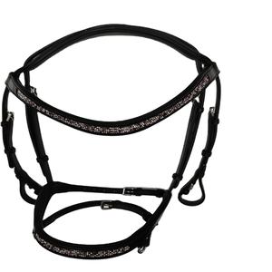 Bride de cheval intelligente en cuir anatomique Adams Tack nouvellement conçue en cuir véritable pur or rose argent cristal équitation équestre - Product Image 4