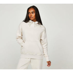Ventes en gros de survêtements à capuche pour femmes avec logo personnalisé, deux pièces, sweats décontractés, streetwear, ensemble de survêtement, fabrication en gros, vente - Product Image 2