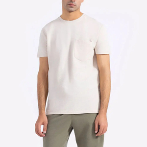 ออกแบบโลโก้ของคุณเอง เสื้อยืดแขนยาวผู้ชาย ผ้าฝ้าย 100% บริการ OEM เสื้อยืดฤดูร้อนคุณภาพสูง - Product Image 2