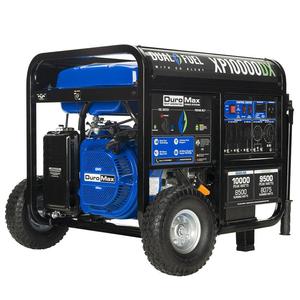 NOUVEAU Générateur portable Duro-Max 10 000 Watts 4 temps double carburant, démarrage électrique DC, démarrage par lanceur, usage domestique, alimentation AC, modèle CO XP 10000 DX - Product Image 6