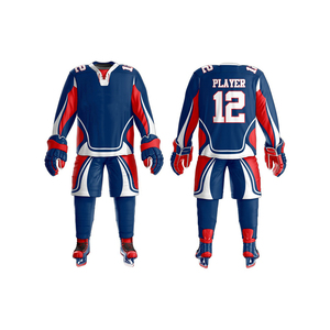 Nuevos adultos usan cómodo uniforme de hockey sobre hielo impresión por sublimación ropa deportiva uniforme de hockey sobre hielo - Product Image 4