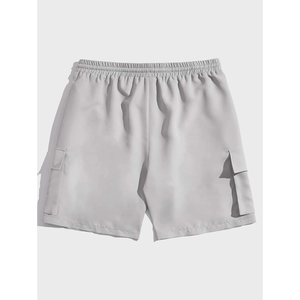 Pantalones cortos clásicos para hombre, con cordón, cintura y bolsillos laterales - Product Image 5