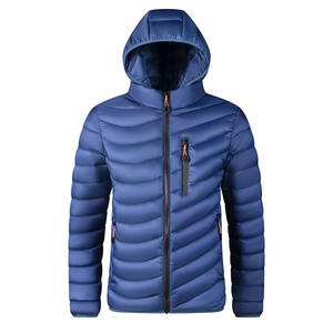 Veste matelassée unisexe à succès, personnalisable, fermeture éclair, longue durée, imperméable, pour l'hiver, pour hommes et femmes, couleur unie, marque pour hommes - Product Image 5
