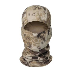 Cagoule tactique de camouflage avec foulard intégral, masque de chasse, couvre-chef, cagoules tactiques de randonnée en plein air, dernier modèle - Product Image 1
