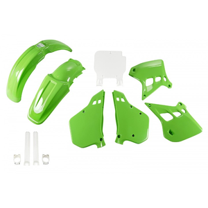 OEM 90 Style Motocross Kit completo parti in plastica per Kawasaki KX 125 1990-1991 cavo moto in carbonio parte spedizione aerea disponibile - Product Image 1