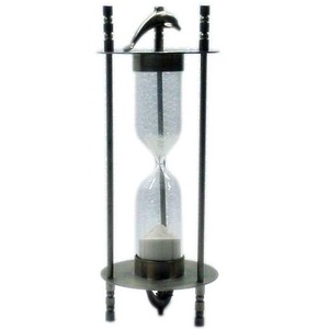 Nautical Brass With Maritime Promotional Metal Item Table Brass Unique Design <b>Hourglass</b> Sand <b>Timer</b> Compass Good Quality Item - Product Image 4