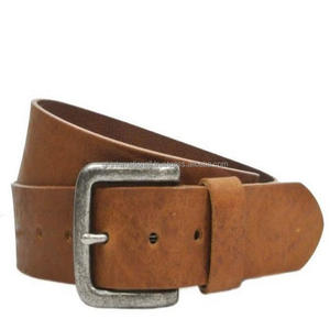 เข็มขัดหนังแนววินเทจมีรอยยับสำหรับผู้ชาย,เข็มขัดลำลองทำจากหนังแนววินเทจมี3สีให้เลือกหลายขนาดสามารถเลือกได้ตามต้องการ - Product Image 4