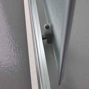 Mampara de Ducha Genoa 80x100 con Vidrio Mate de 6mm con Acabado Naranja Piel de Pera, Accesorios para Baño y Aseo - Product Image 6