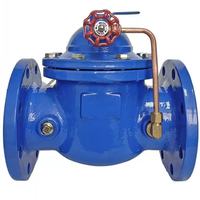Vanne à flotteur à diaphragme JITAI 100X, commande à distance, vanne hydraulique automatique de régulation de niveau de liquide pour réservoirs d'eau, taille de port DN50-DN600