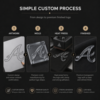 Étiquette de transfert thermique 3D personnalisée en TPU transparent en relief, patch en silicone ultra-transparent pour maillots de bain et vêtements de sport, étiquettes de marque