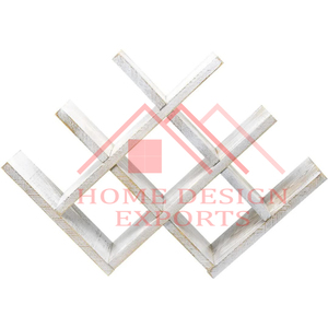 Porta bottiglia di vino di Woden Dor Home bottiglia di vino decorativo per interni Golder - Product Image 2