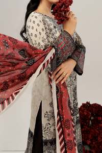 Robe pakistanaise cousue OEM avec toutes les tailles disponibles personnalisées 100% Pure Lawn Fashion Women Summer Casual & Party Wear - Product Image 2