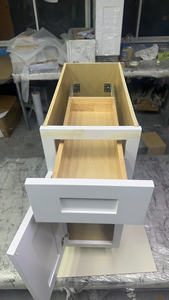 SANYANG estilo europeo Modular multifuncional toda la madera completamente laminado MDF tablero de la puerta muebles para armarios de cocina más alto - Product Image 5