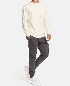 Vente en gros OEM/ODM pulls molletonnés pour hommes 100% coton chaud vêtements décontractés confortable élégant et respirant sweats à capuche pour homme - Product Image 1