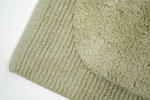 Handmade Modern Bathmat Unique Scallop Shape Cotton for Stylish <b>Bathrooms</b> and Hotels Novelty Pattern - Product Image 6