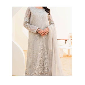 คอลเลกชันใหม่2023ของชุดชีฟองระบายอากาศ3ชิ้นผลิตด้วยผ้าคุณภาพที่ไม่ซ้ำใครในราคาโรงงาน - Product Image 6