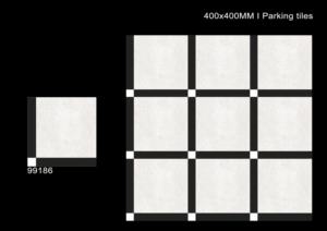 Dalles de sol extérieures pour trafic intensif 40x40cm 400x400mm 16x16 pouces finition mate pour parking et allée - Product Image 3