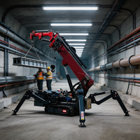 Grúa Araña RST L-711 de 5 Toneladas, Hidráulica, Telescópica, Todoterreno, para Uso en Construcción en el Mercado Europeo