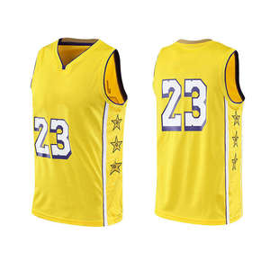 Équipe de basket-ball usine professionnelle classique vêtements de basket-ball équipe personnalisée broderie basket-ball Singlet - Product Image 2