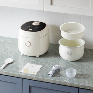 Fornello elettrico per il riso con 0 rivestimento pentola interna, 4 litri di grande capacità per uso domestico multifunzionale intelligente di riso - Product Image 5