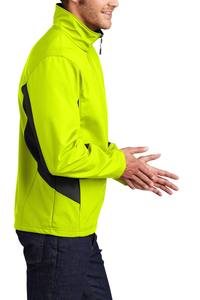 Dernière arrivée 5% de réduction sur la veste softshell parka bulle veste de sport réversible avec fermeture éclair élégante veste double couleur dernière veste pour hommes - Product Image 3