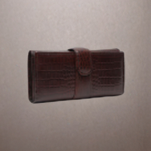 Pochette rouge élégante pour femmes avec fentes pour cartes et sac à monnaie à fermeture éclair à prix de gros - Product Image 6