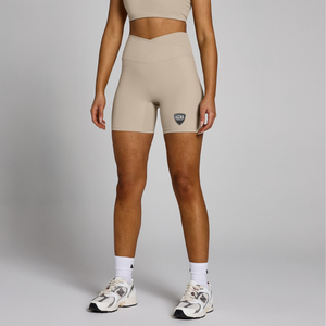 Shorts de fitness respirants à taille haute et à haute élasticité pour femmes, lavés, imperméables, coupe-vent, écologiques - Product Image 3