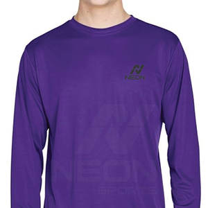 Chemise à manches longues avec logo personnalisé, style décontracté, respirante, motif uni, homme, 100% coton, manches longues - Product Image 2