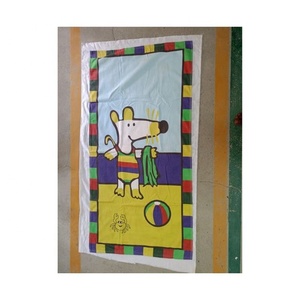 2024 Tortoise & Turtle Stylish Embroidered Parquet Sustainable 100% Organic Cotton GOTS Certificate Golf <b>Kitchen</b> Dish Towel Sets - Product Image 2