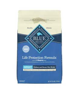 Blue Buffalo Life Protection Formula Natural Adult Dry Dog Food, Chicken and Brown Rice 30-lb