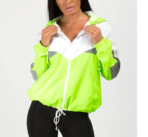 Verano al aire libre ropa informal activa deportes chaqueta de nailon de secado rápido transpirable colores sólidos gimnasio Fitness chaqueta cortavientos Mujer - Product Image 6