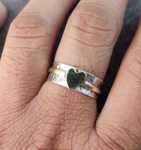 Girls Band <b>Ring</b> Jewelry Simple <b>Statement</b> <b>Ring</b> Girls Trendy <b>Silver</b> <b>Statement</b> <b>Ring</b> Handmade 925 <b>Silver</b> Best Quality <b>Ring</b> Gift for - Product Image 2