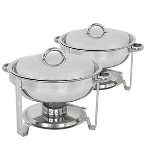 Elegant Tabletop Insulated <b>Food</b> <b>Warmer</b> Hot Pot with Modern Lid Design for Home Dining Buffet and Luxury Kitchen Presentation - Product Image 4