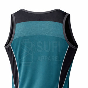 Chaleco Deportivo Profesional de Punto Casual 100% Algodón de Secado Rápido para Hombre con Malla Transpirable para Entrenamiento Atlético de Alta Intensidad - Product Image 5