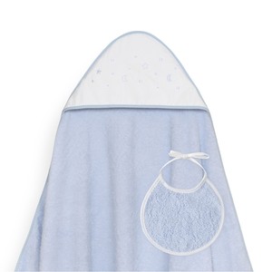 Toalla de Baño Luna-Blue 100x100, 400 GSM, Algodón para Artículos de Baño para Bebés - Product Image 1
