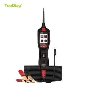 6-30V Battery Tester TopDiag Power Scan P150 PK PS100 Electrical Full System Diagnosis Circuit Tester Tool Test Lead Power probe