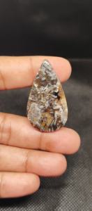 Agate brune naturelle turque, cabochon, pierre précieuse pour la fabrication de bijoux |   Pierres d'agate polies en gros - Product Image 5