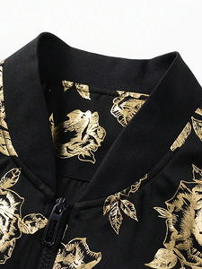 Chaqueta universitaria de sublimación personalizada con hombros caídos GSM 380 de gran tamaño de alta calidad al por mayor en stock del fabricante - Product Image 4