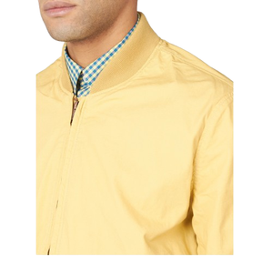 เสื้อแจ็คเก็ตบอมเบอร์ลำลองสำหรับผู้ชาย แฟชั่นฤดูใบไม้ร่วงฤดูหนาว ปักลาย คอตั้ง ไซส์ใหญ่ กันน้ำ ทำจากไนลอน - Product Image 6