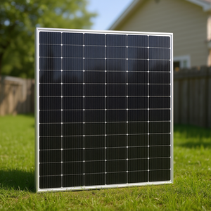 Half Cell Monocrystalline <b>Solar</b> <b>Panel</b> <b>120W</b>-High Efficiency PERC TUV for Certified Glass Front Cover for Home Use - Product Image 3