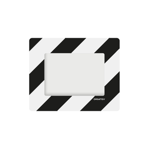 Etichette Adesive per Marcatura Pavimenti DIN A5 Nero/Bianco Confezione da 10 - LongLife Klarsicht - Product Image 1