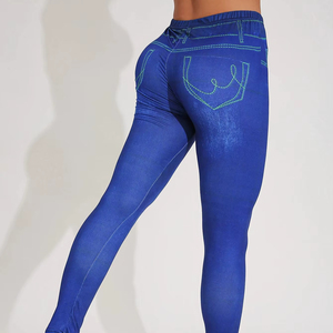 Legging de Yoga transpirable con estilo personalizado nuevo Scrunch Butt Spandex Nylon Leggings Slim Fit Leggings al por mayor para mujeres - Product Image 1