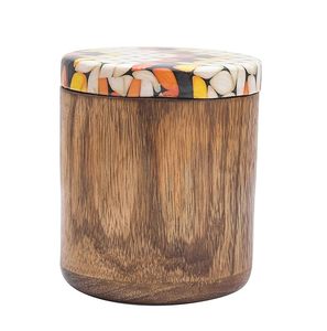 Contenedor de alimentos de madera de primera calidad, conservación de la frescura, apto para lavavajillas, tapa abatible, duradero, económico, para viajes de cocina - Product Image 2