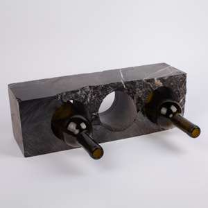 Soporte para Botellas de Vino de Mármol, Portátil, Soplado a Mano, Estilo Americano, Accesorios de Decoración de Lujo, The Craft Exim - Product Image 2