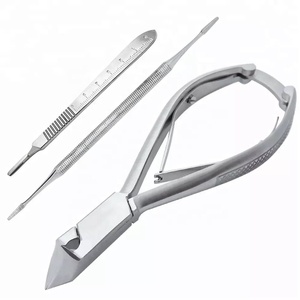 Cortadores de uñas profesionales, pinzas para cutículas, alicates de pedicura, instrumentos de Podología Podológica de acero inoxidable - Product Image 2