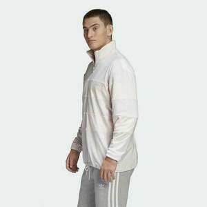 Veste de survêtement zippée Adidas Originals Pastel pour homme, couleur : rose halo/teinte orchidée, 100 % authentique - Product Image 4