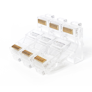 <span class=keywords><strong>หัว</strong></span>ต่อ <span class=keywords><strong>RJ45</strong></span> แบบไม่มีฉนวน 8 พิน Cat5 Cat5e สำหรับเชื่อมต่อเครือข่าย ทองแดงปลอดออกซิเจน <span class=keywords><strong>ราคา</strong></span>โรงงานถูก - Product Image 5
