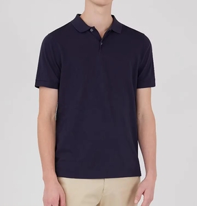 เสื้อยืดแห้งเร็วสำหรับผู้ชายและผู้หญิงผ้าคอตตอน100% พร้อมพิมพ์โลโก้แบบระเหิดสำหรับโปโล - Product Image 1